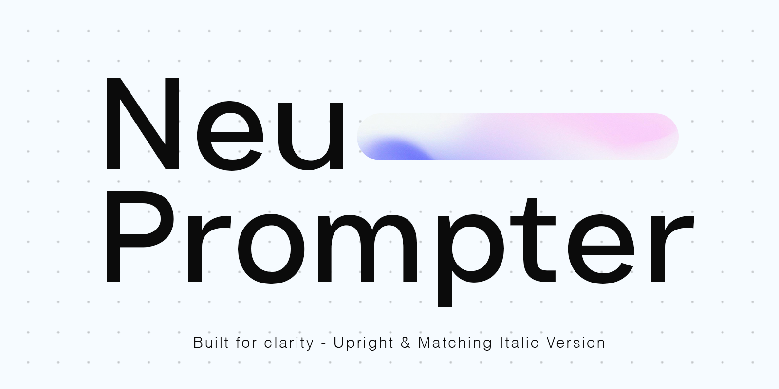 Neu Prompter — 1